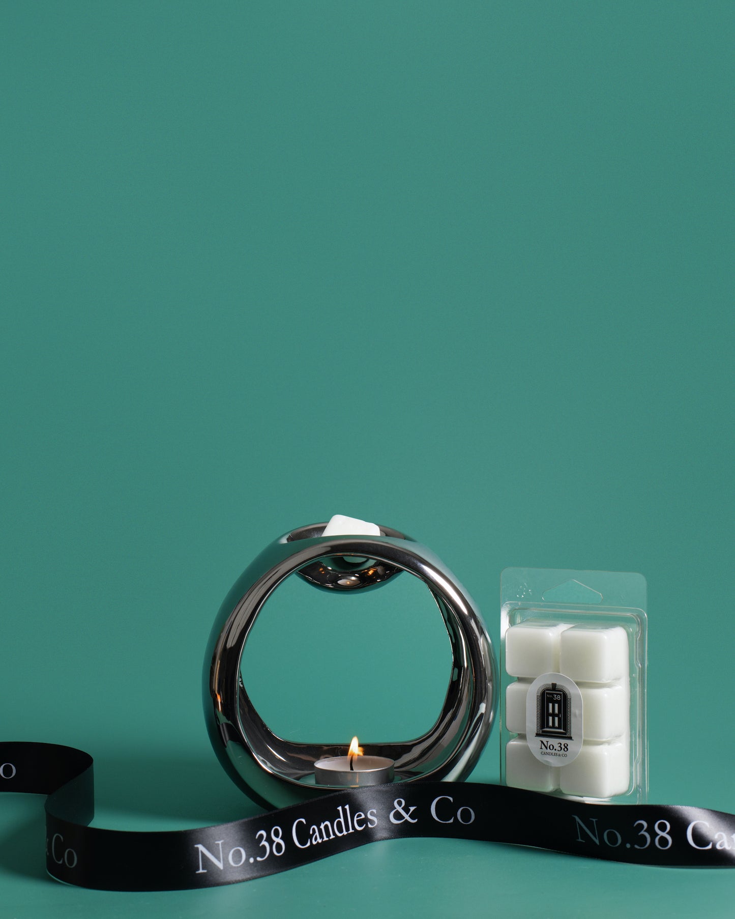 Luxury Chrome Wax Melt Burner London,