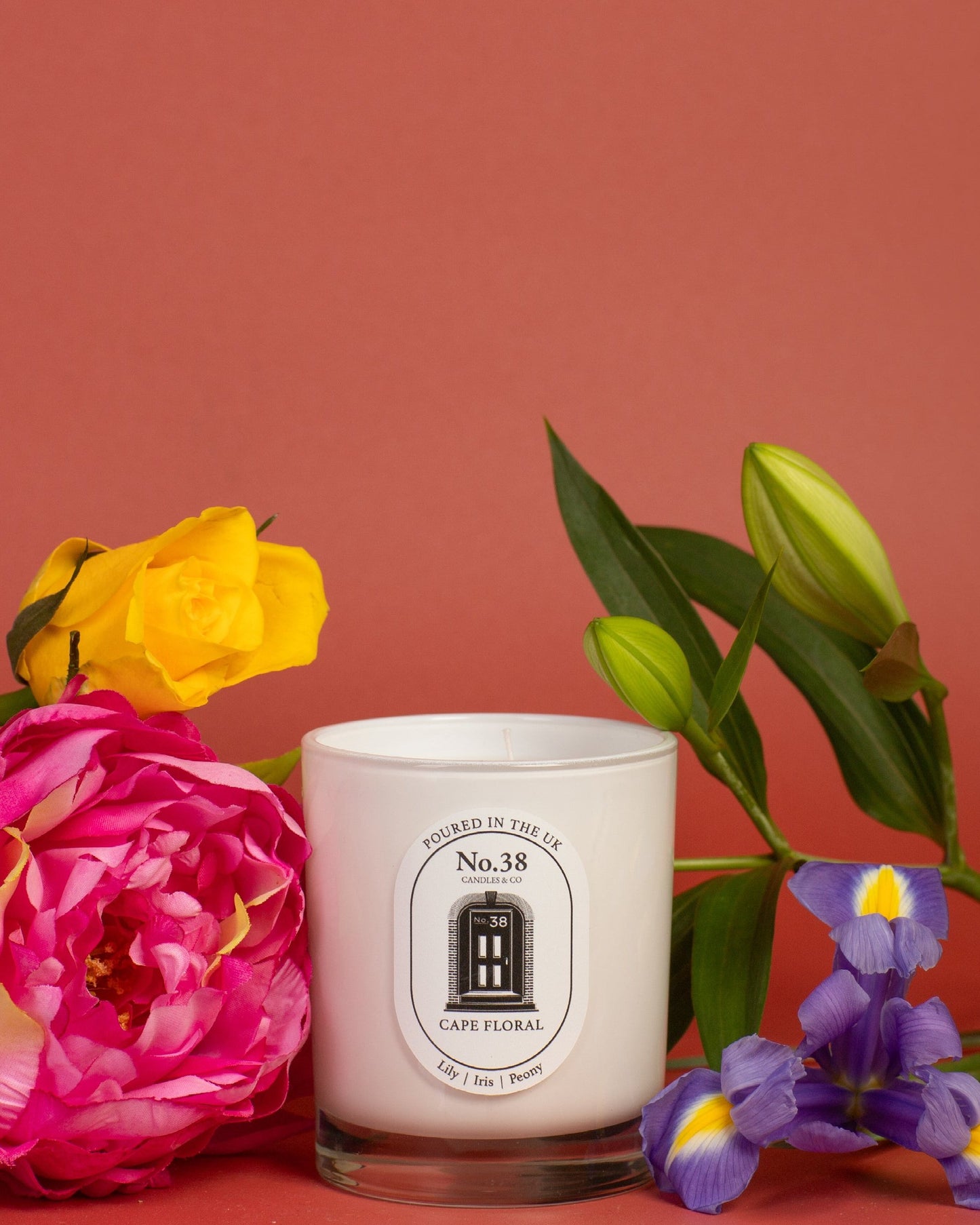 Cape Floral Candle