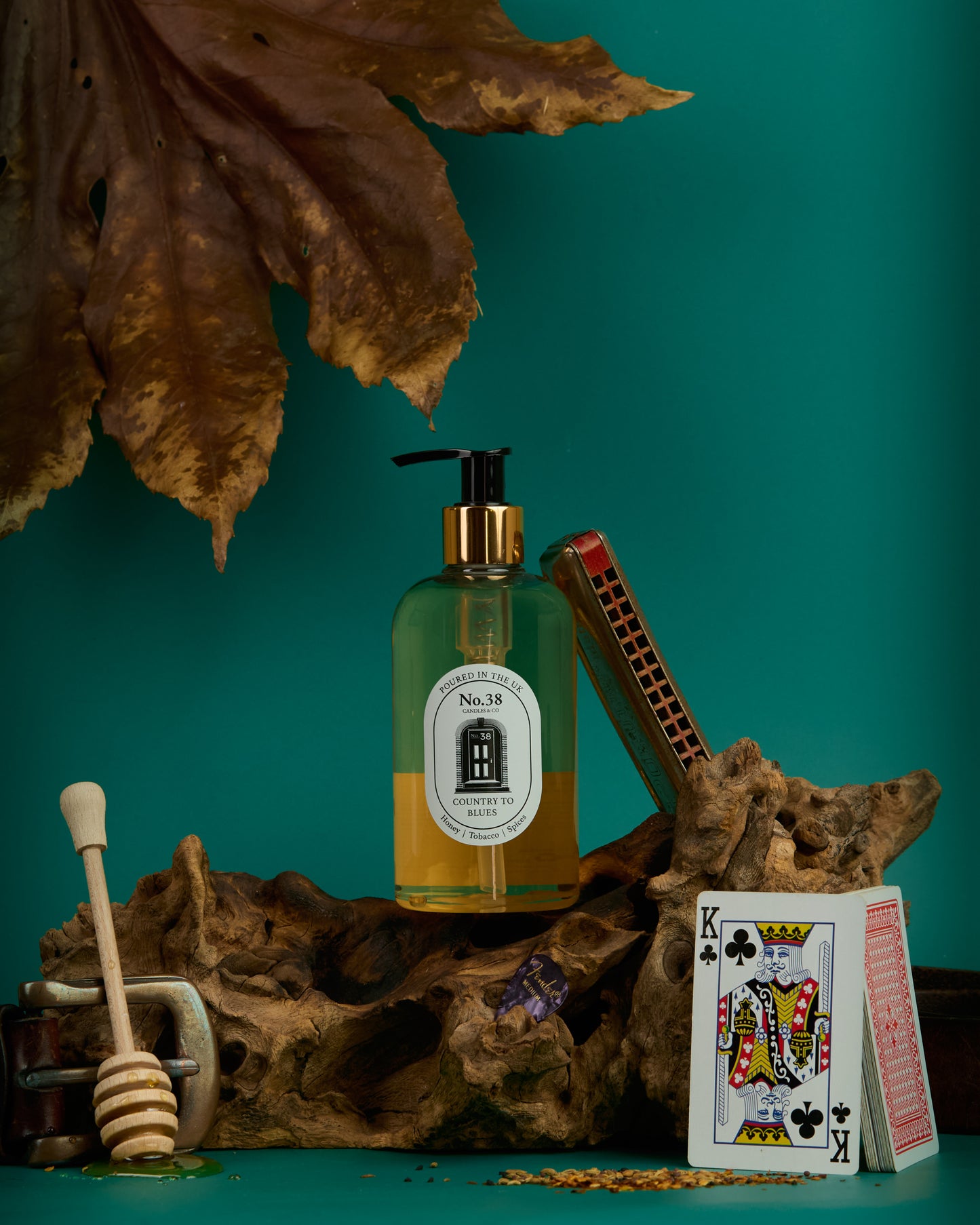 Country to Blues Luxury Hand & Body Wash - Honey & Spices