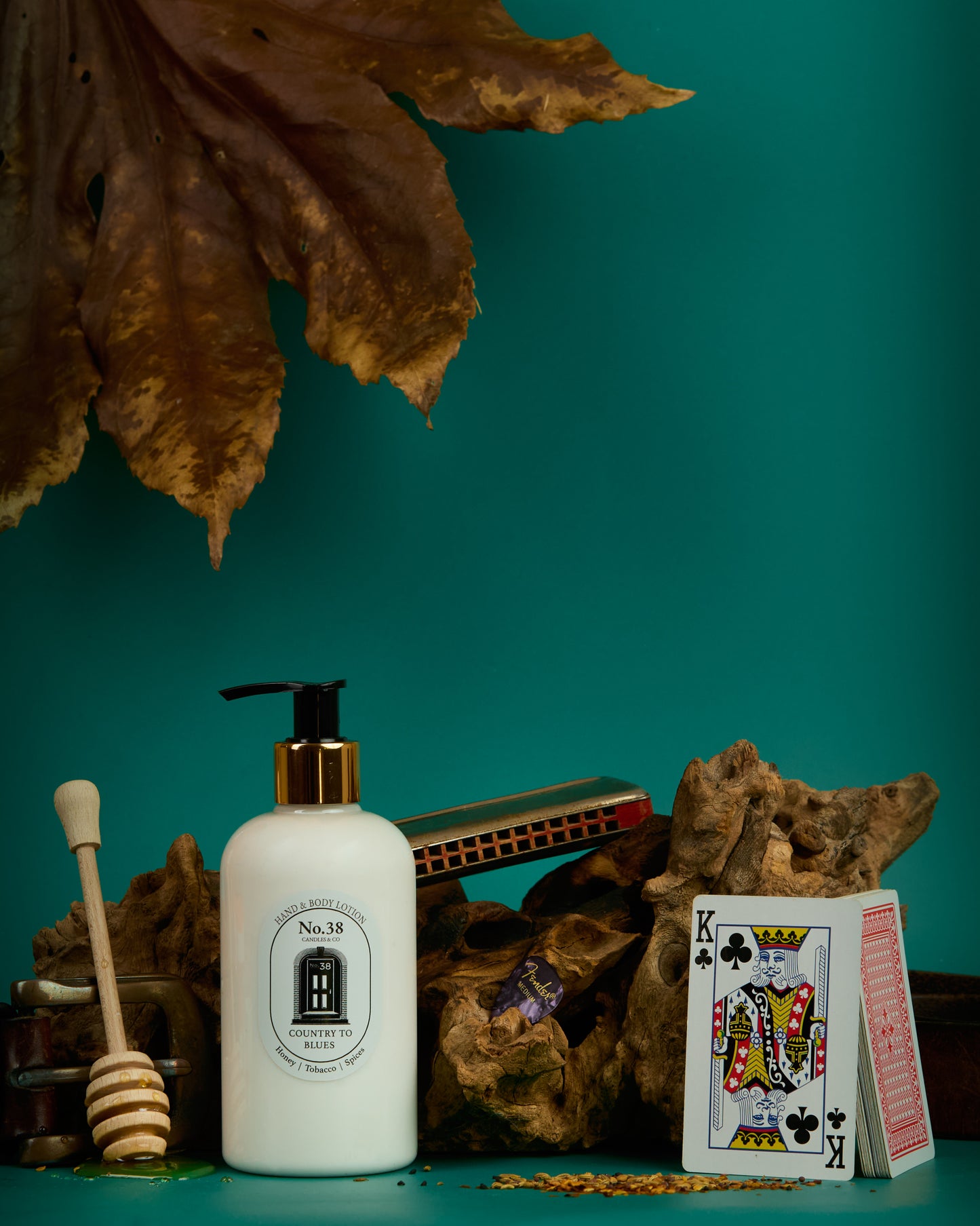 Country to Blues Luxury Hand & Body Lotion - Honey & Spices