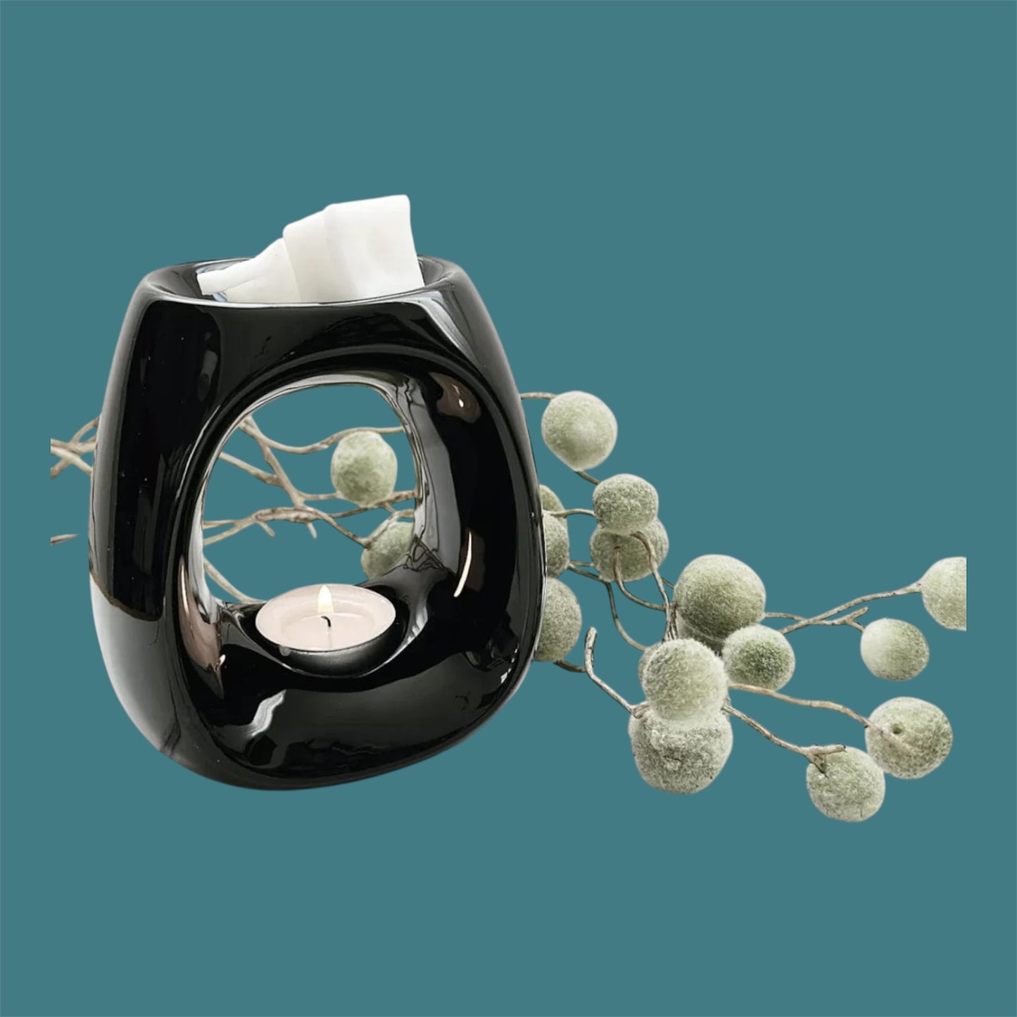 Luxury Black Wax Melt Burner Sydney