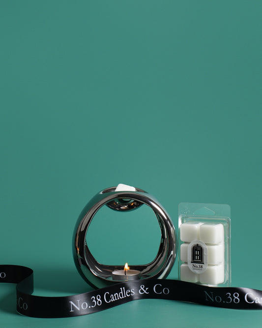 Luxury Chrome Wax Melt Burner London,