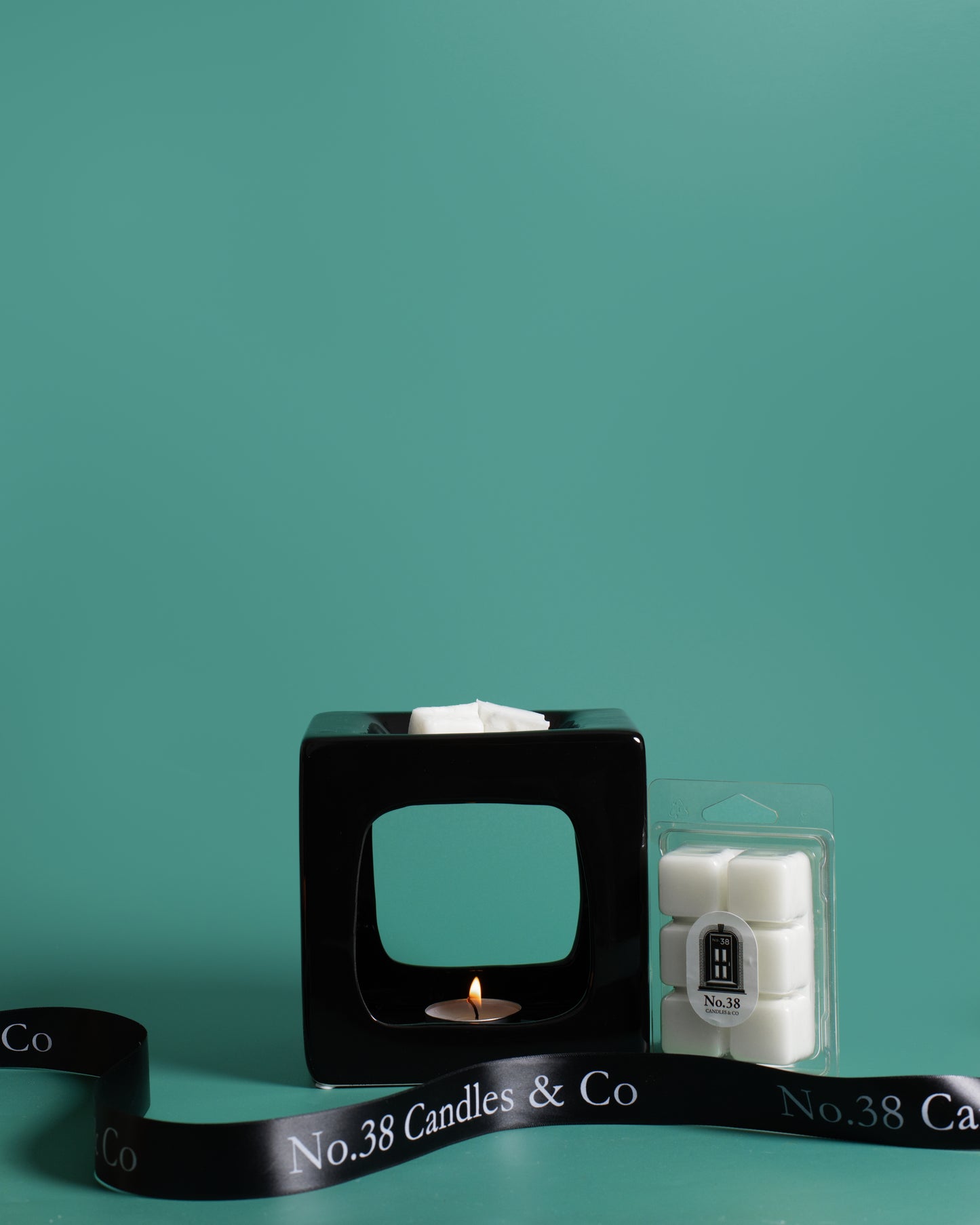 Luxury Black Wax Melt Burner Toyko