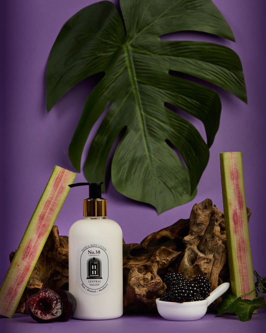 Central Valley Luxury Hand & Body Lotion - Plum & Rhubarb