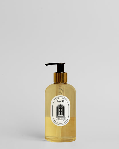 Marrakesh Bazaar Luxury Hand & Body Wash - Jasmine, Patchouli & Bergamot