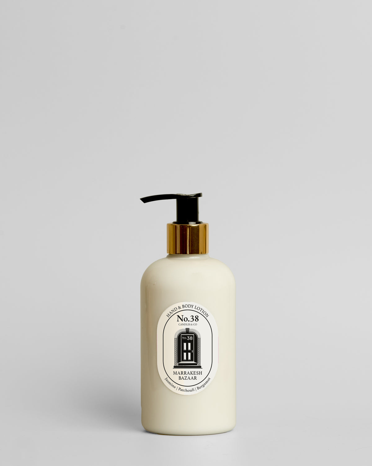 Marrakesh Bazaar Luxury Hand & Body Lotion - Jasmine, Patchouli & Bergamot