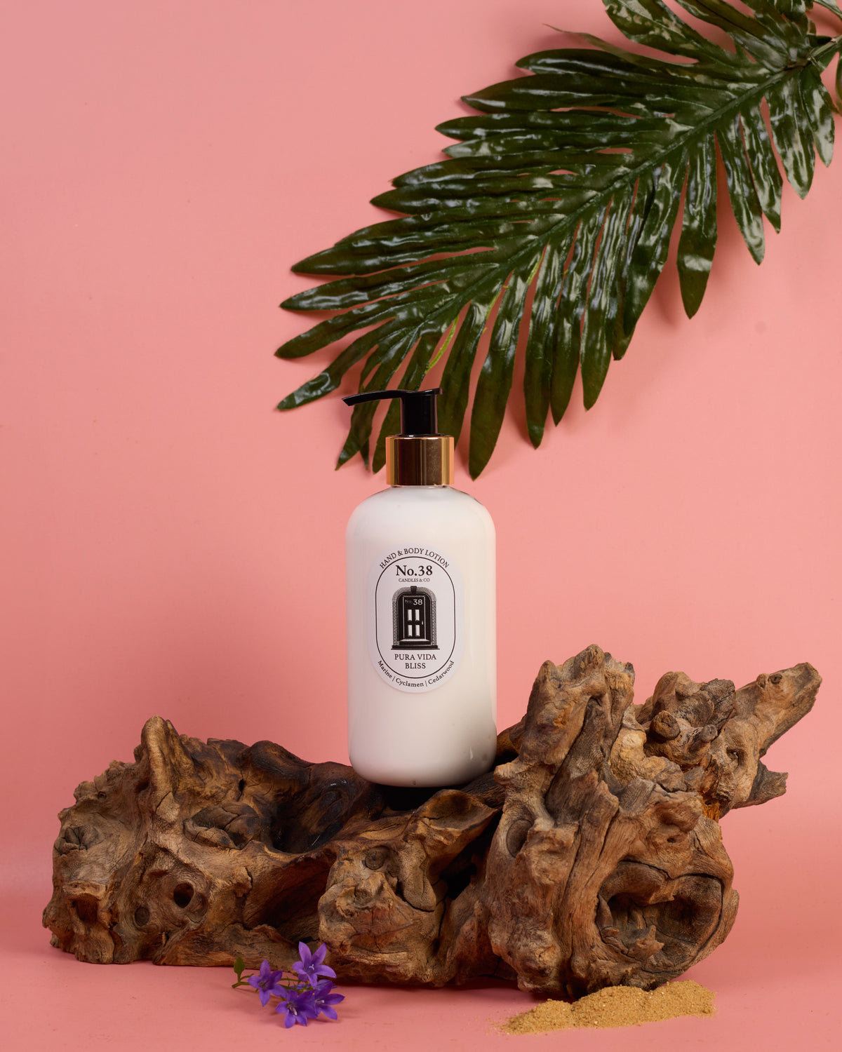 Pura Vida Luxury Hand & Body Lotion - Marine, Cyclamen & Cedarwood