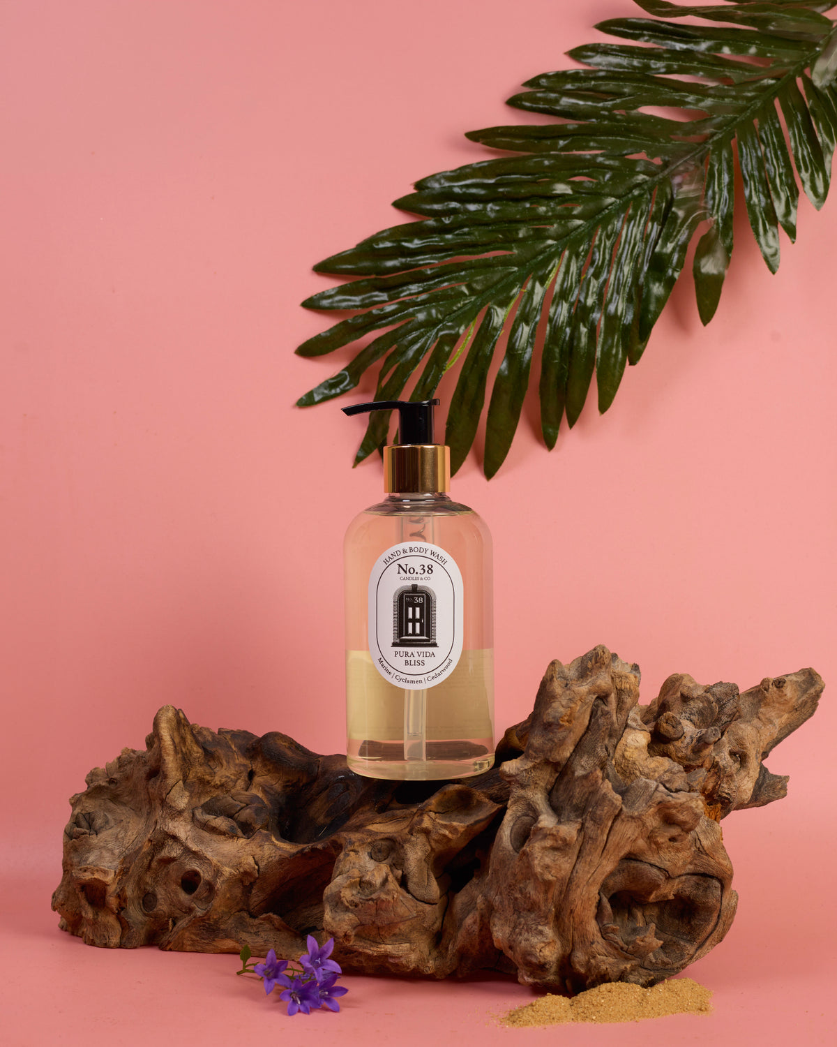 Pura Vida Luxury Hand & Body Wash - Marine, Cyclamen & Cedarwood