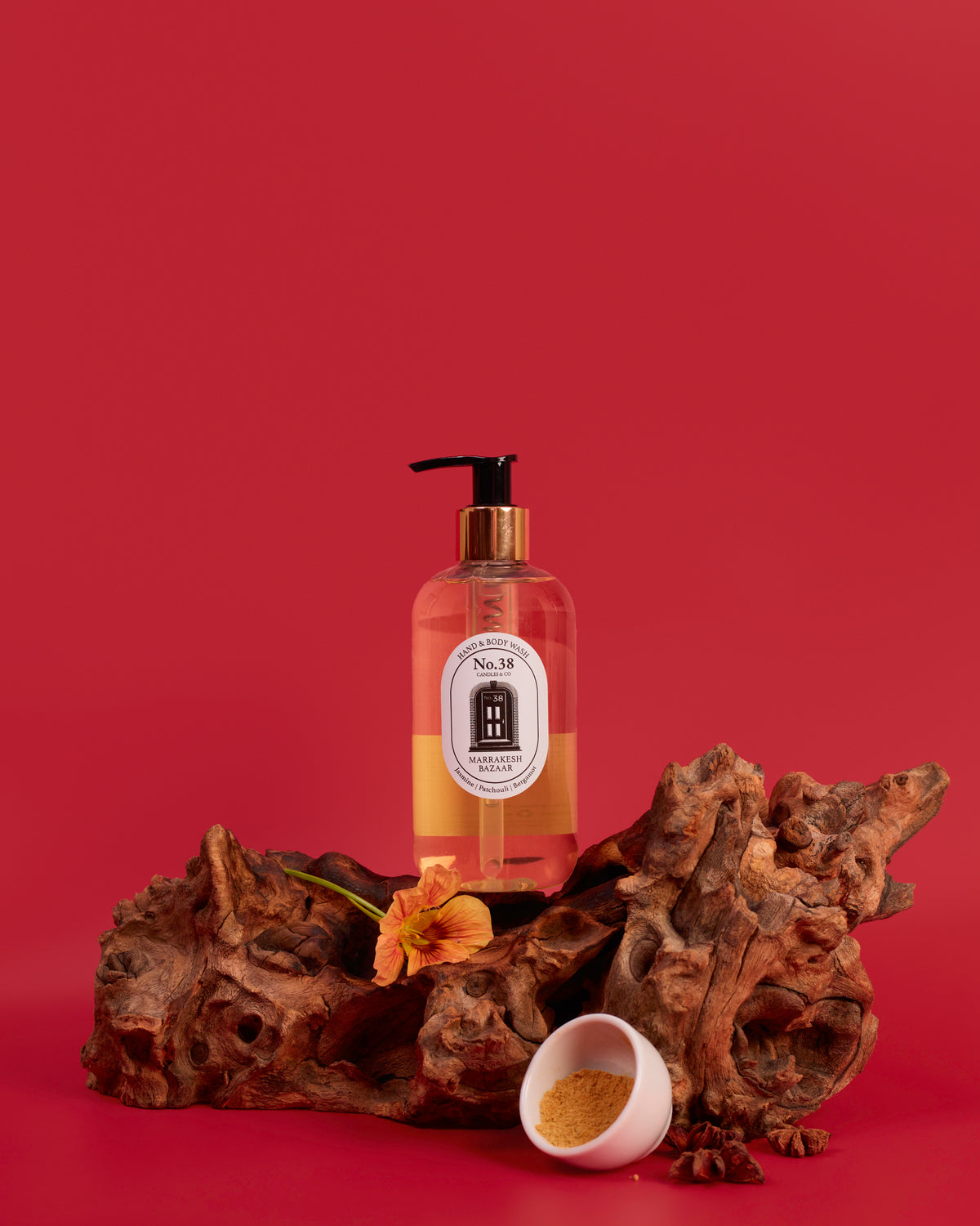 Marrakesh Bazaar Luxury Hand & Body Wash - Jasmine, Patchouli & Bergamot