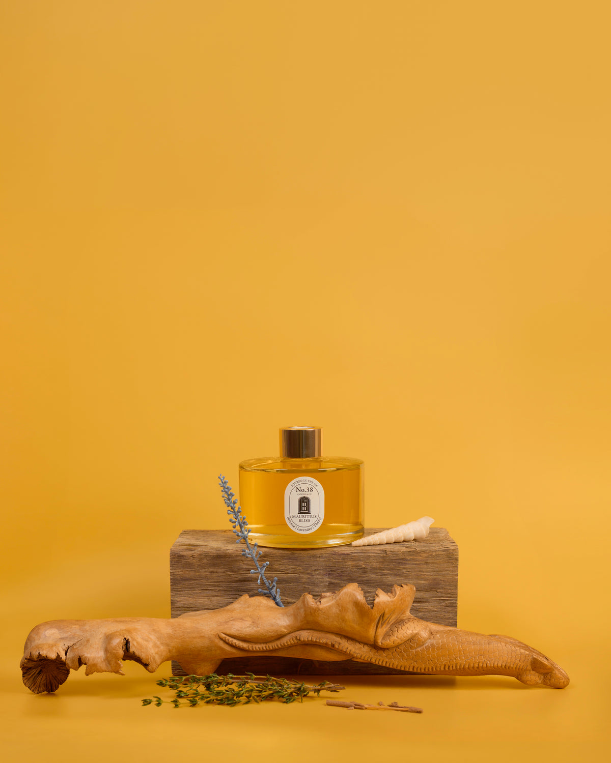 Mauritius Bliss Reed Diffuser 200ml - Incense, Lavender & Thyme