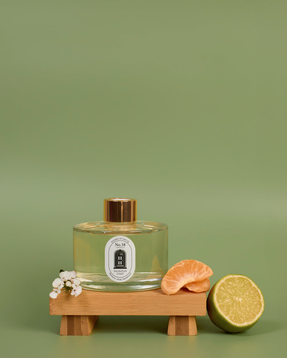 Dalmatian Coast Reed Diffuser 200ml Lime, Mandarin, Sandalwood