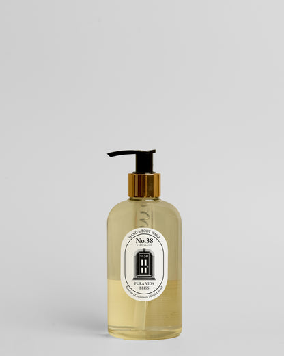 Pura Vida Luxury Hand & Body Wash - Marine, Cyclamen & Cedarwood